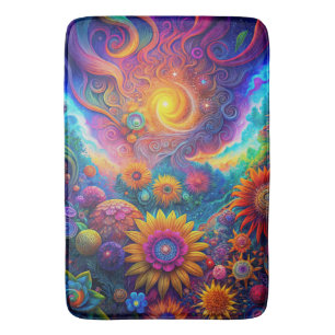 Hippie Art Bath Mat Badrumsmatta