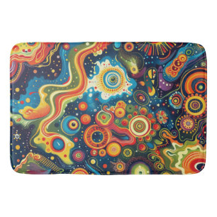 Hippie Art Bath Mat Badrumsmatta