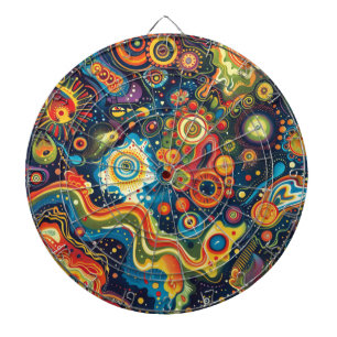 Hippie Art Dartboard Darttavla