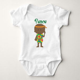 Hippie Baby Peace American Tee