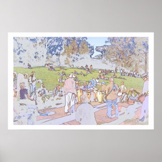 Hippie Backe (ursprunglig version) Poster