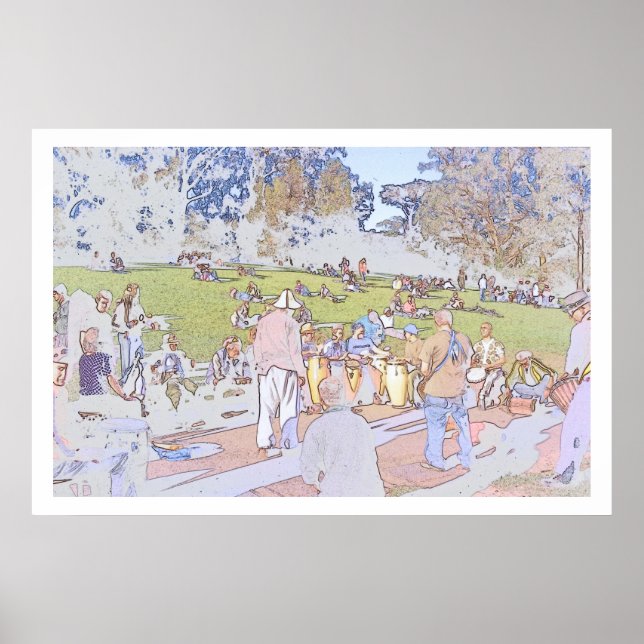 Hippie Backe (ursprunglig version) Poster (Framsidan)