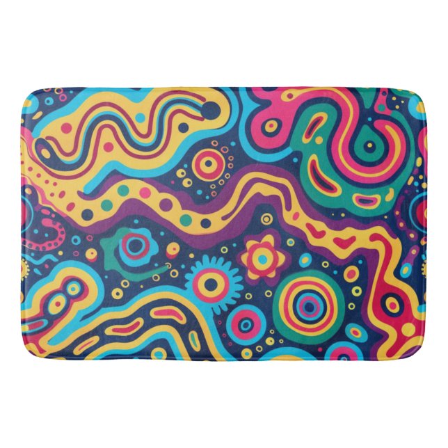 Hippie Bath Mat Badrumsmatta (Framsidan)