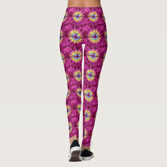 Hippie batik Cirk Leggings (Baksida)