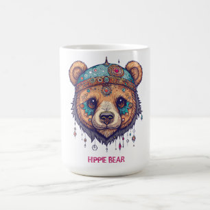 Hippie Bear I Kaffemugg