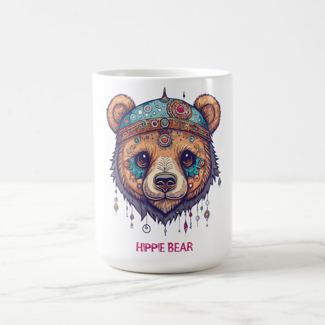 Hippie Bear I Kaffemugg (Center)