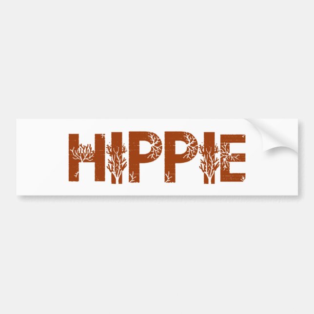 Hippie Bildekal (Framsidan)