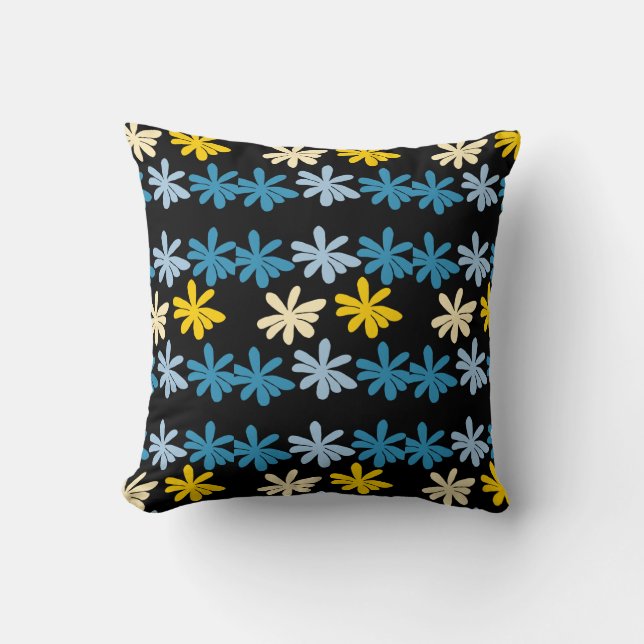 Hippie-blommor Kudde (Framsida)