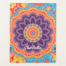 Hippie Bohemian Mandala Lila Mix Personlig