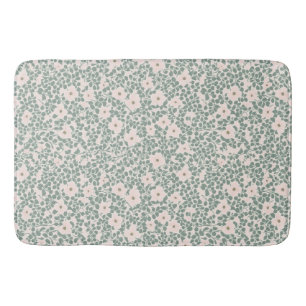 Hippie Boho Blommigt Badrumsmatta