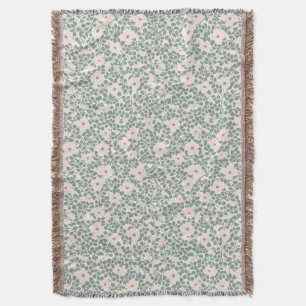 Hippie Boho Blommigt Filt