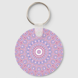Hippie Boho Funky Groovy Bohemian Kaleidoscope Nyckelring