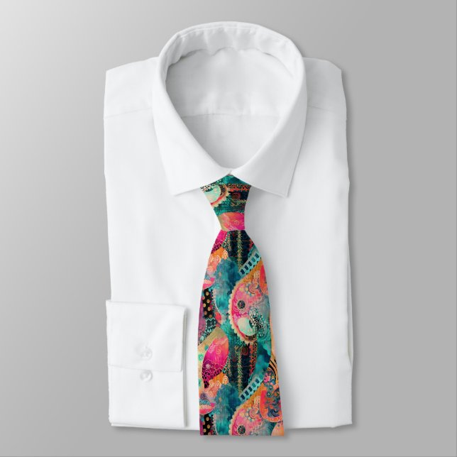 Hippie Boho Neck Tie Slips (Bunden)
