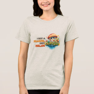 Hippie Boho Svamp Fred Trippig T Shirt