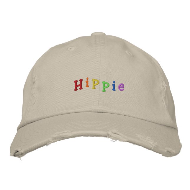 Hippie Broderad Keps (Framsida)