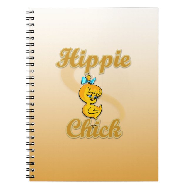 Hippie-Chick Anteckningsbok (Framsidan)