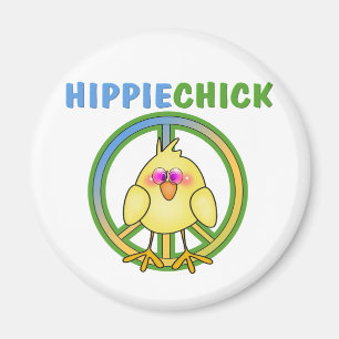 HIPPIE-CHICK MAGNET
