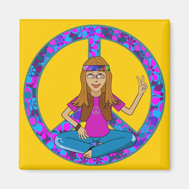 Hippie-Chick Magnet (Framsidan)