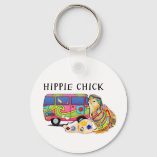 Hippie-Chick Nyckelring