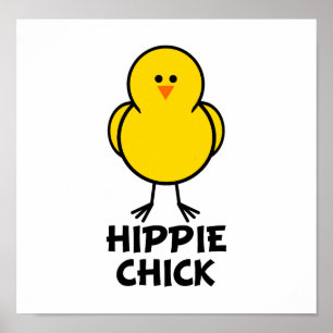 Hippie-Chick Poster