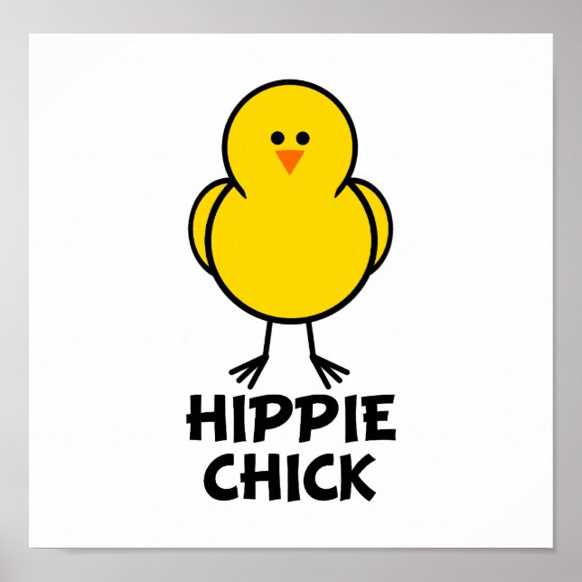 Hippie-Chick Poster (Framsidan)