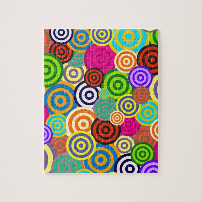 Hippie Circles Puzzle Pussel (Vertikal)