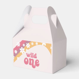 Hippie Daisy boho Wild One Regnbåge Presentaskar
