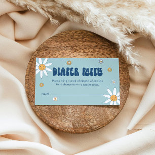 HIPPIE DAZE Groovy Diaper Raffle Biljett Blue Tilläggskort