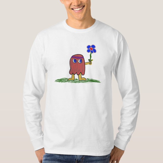 Hippie Dippy Flower Tröja (Framsida)