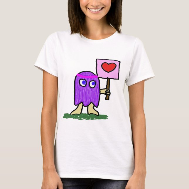 Hippie Dippy Kärlek Tee (Framsida)
