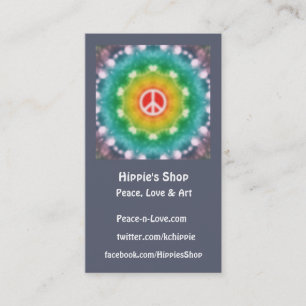 Hippie Dream Anpassningsbar-Affärskort Visitkort