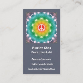 Hippie Dream Anpassningsbar-Affärskort Visitkort