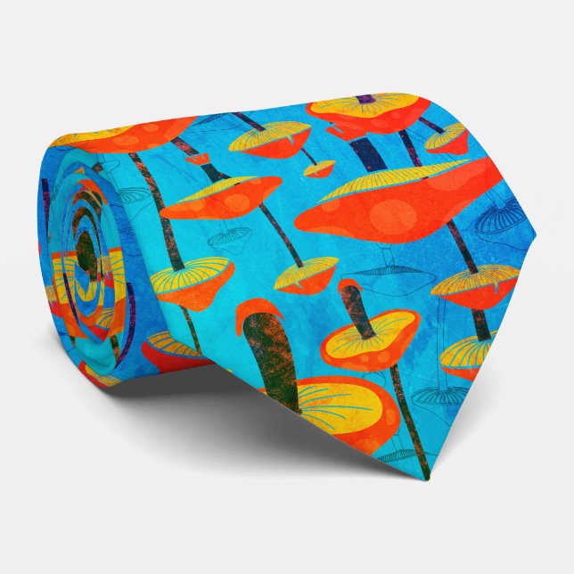 Hippie Dreamy Retro Vibe Enchanting svamp Slips (Rullad)