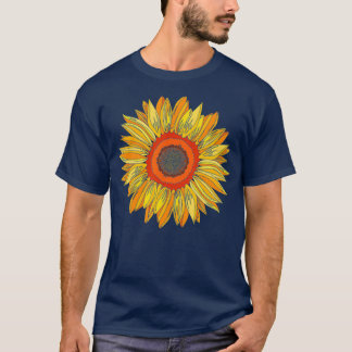 Hippie Florist Peace Kärlek Sunshine Blommar T Shirt