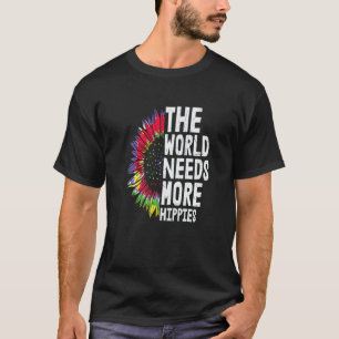 Hippie Flower Peace Kärlek Lycklig Soul 13 T Shirt