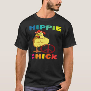 Hippie Flower Peace Kärlek Lycklig Soul 3 T Shirt