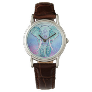Hippie för Mandalaelefantbohem Armbandsur