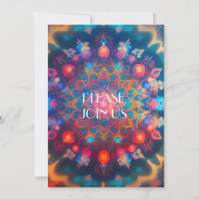 HIPPIE FRACTAL SPECTACULAR INBJUDNINGAR (Framsida)