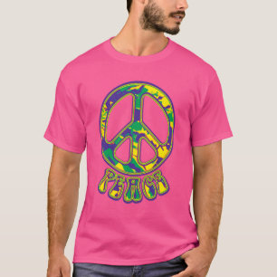 Hippie-Fredstecken T Shirt