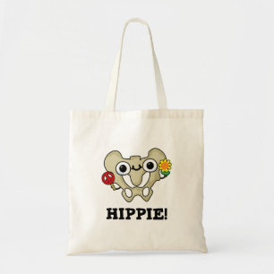 Hippie Funny Hip Bone Pun Tygkasse