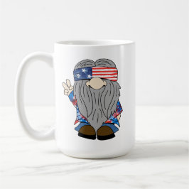 Hippie Gnome (anpassadet ord) Kaffemugg