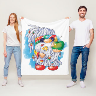 Hippie Gnome: Delning tar hand om Fleecefilt