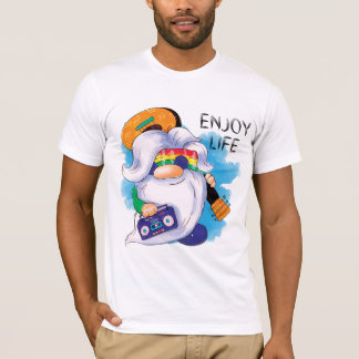 Hippie Gnome: Njut av livet T Shirt