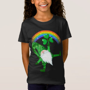 Hippie Gnomes St patrick's day Hippie Klöver T Shirt