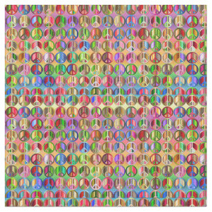 Hippie groovyThunder_Cove-fredssymboler Tyg