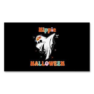 Hippie halloween magnetiska visitkort