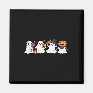 Hippie Halloween Söt Spöke Boo Kuslig Säsong Pump Magnet