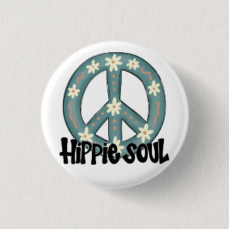 Hippie Hippy Soul Fredstecken Knapp