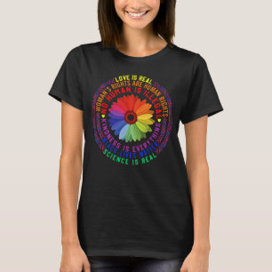 Hippie Kärlek är en riktig vetenskap och är ett T Shirt