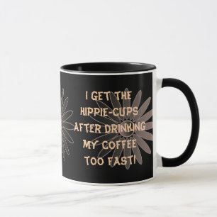 Hippie-Kopp-kaffe Mugg